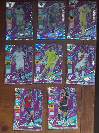 Lote cromos Panini Adrenalyn XL Energy 23-24