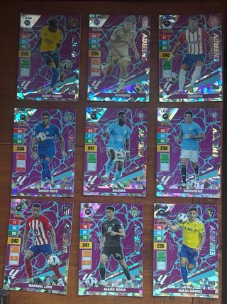 Lote cromos Panini Adrenalyn XL Energy 23-24