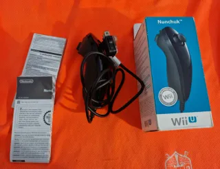 Controller Nunchuk per Nintendo Wii Nero