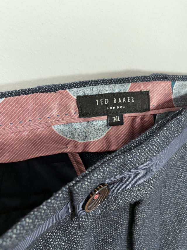 Traje inglés Ted Baker azul