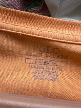 Camiseta Polo Ralph Lauren Naranja
