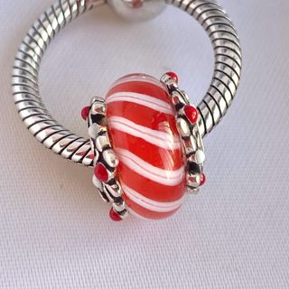 CHARM MURANO NAVIDAD CARAMELO