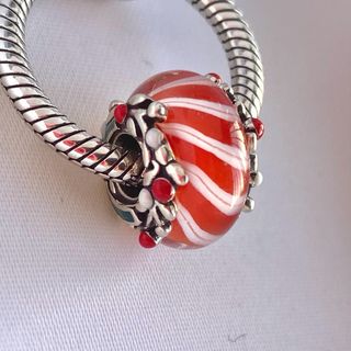 CHARM MURANO NAVIDAD CARAMELO