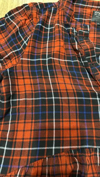 Vestido ONLY cuadros rojo talla M