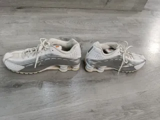 Zapatillas Nike Talla 42 Plata/Blanco