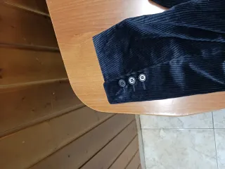 Americana Cortefiel 100% Algodón Negra