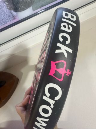 Pala de pádel Black Crown Piton