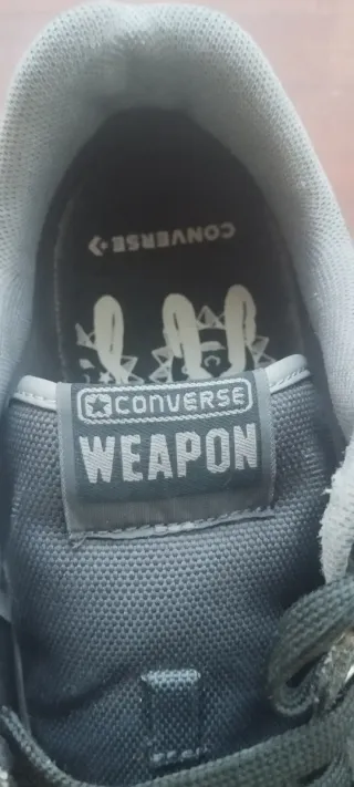 Zapatillas Converse Weapon Negras/Grises