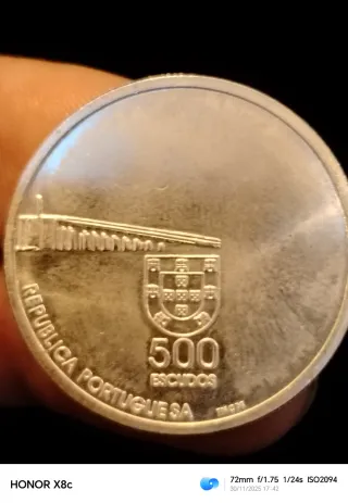 Monedas de plata lote 0,500