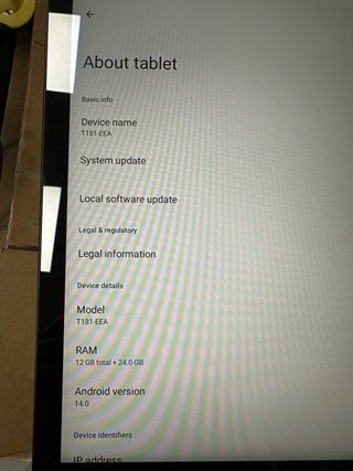 Tablet 14 Pulgadas Android 14 Tablet,2025#251611