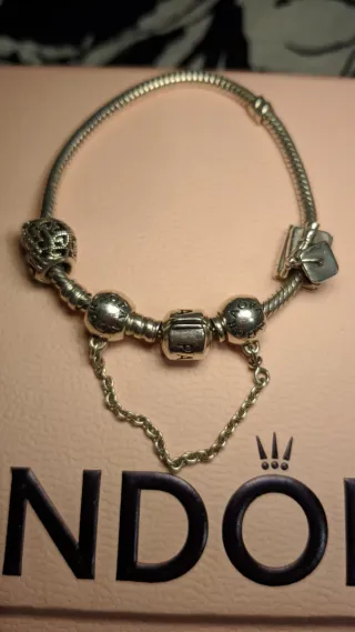 Pulsera Pandora Plata Original