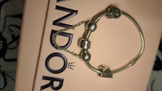 Pulsera Pandora Plata Original