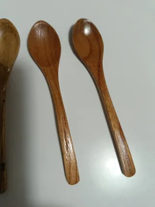 Cucchiaini di legno per dessert