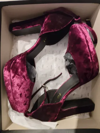 Zapatos de tacón Lodi granate