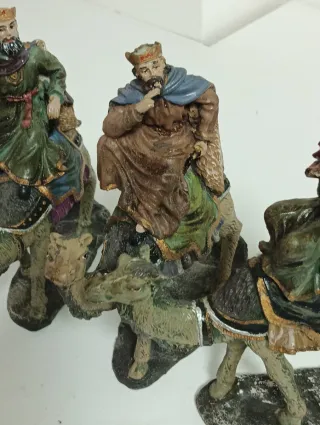 Figuras Reyes Magos con Camellos