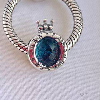 CHARM CORONA MURANO AZUL