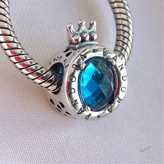 CHARM CORONA MURANO AZUL