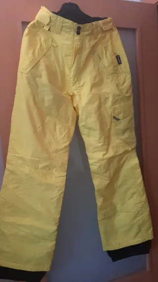 Pantalón de esquí amarillo