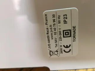 Secamanos JVD Tornade Composite