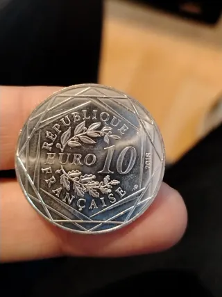 Moneda Plata Mickey & La France Disney