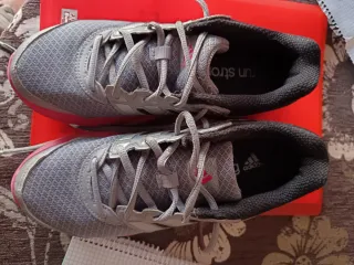 Deportivas Adidas Gris y Rosa
