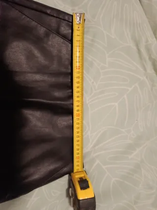 Falda polipiel M Pull&Bear