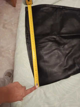 Falda polipiel M Pull&Bear