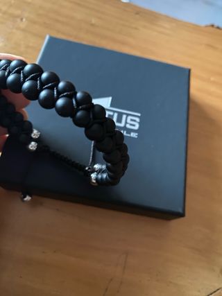 Pulsera Lotus Cuerda y Acero