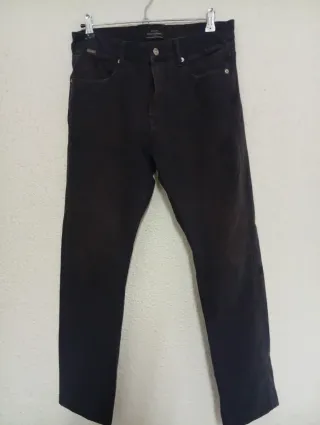 Pantalón Pedro del Hierro azul marino Talla 40