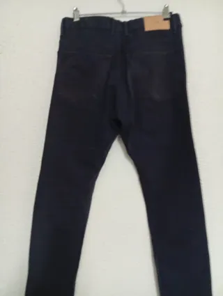 Pantalón Pedro del Hierro azul marino Talla 40