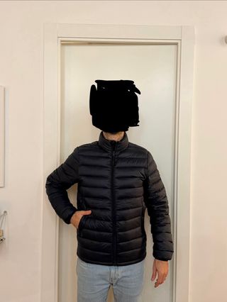 Abrigo Plumas Azul Abercrombie