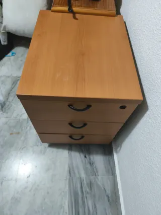 Mobile Ufficio 3 Cassetti in Legno