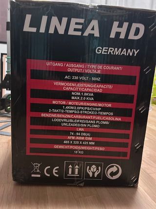 Generador Inverter HD2000 Bajo Consumo