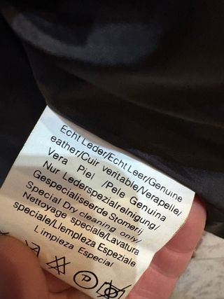 Gilet in vera pelle vintage marrone