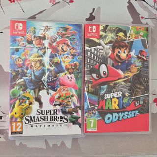 Juegos Nintendo Switch: Smash Bros y Mario Odyssey