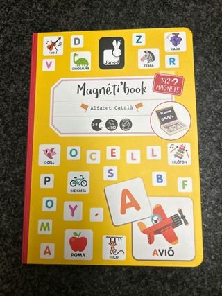 Magnéti'book Janod Alfabet Català