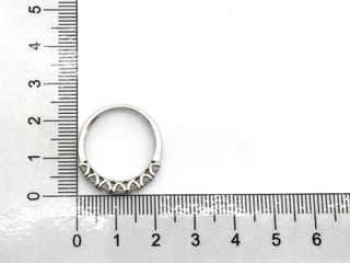anillo oro 18k con piedra con circonita