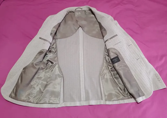 CORTEFIEL. Americana Gris perla