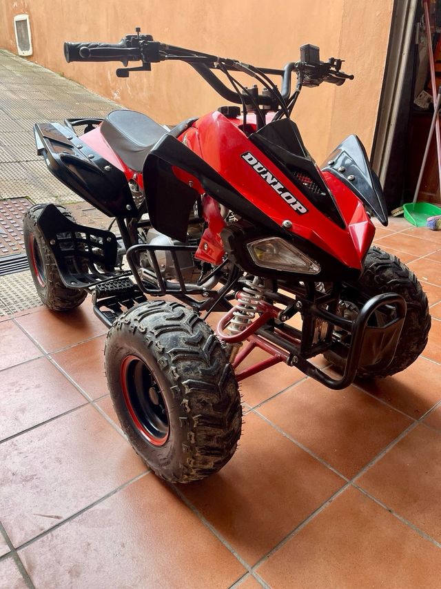 Quad 125cc con mando y arranque eléctrico