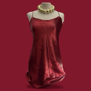 Vestito Zara paillettes rosso