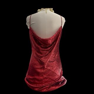 Vestito Zara paillettes rosso