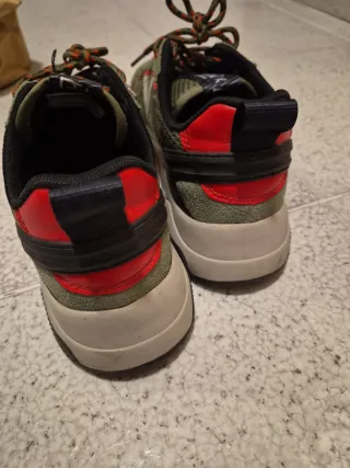 Zapatillas Munich Hombre Talla 41 Verde/Rojo