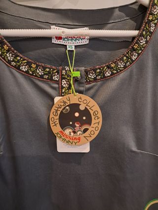 Vestido estampado de missing Johnny