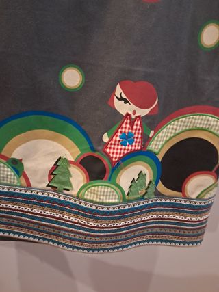 Vestido estampado de missing Johnny