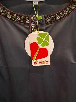 Vestido estampado de missing Johnny