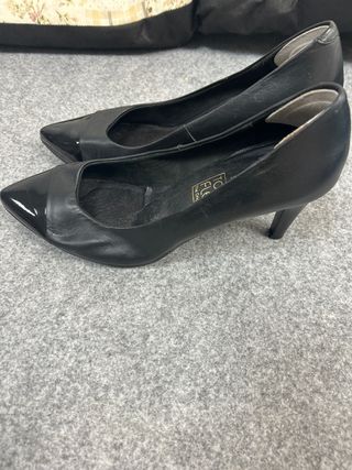 Zapatillas de tacón negras