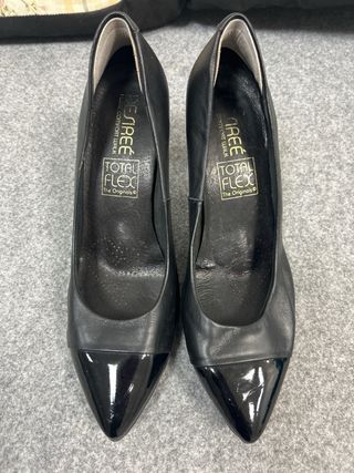 Zapatillas de tacón negras