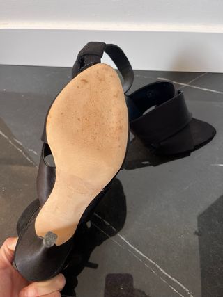 Zapatos de tacón Zara negros talla 40