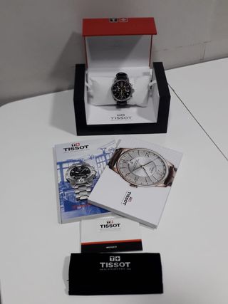 Reloj Tissot Cronógrafo Negro/amarillo