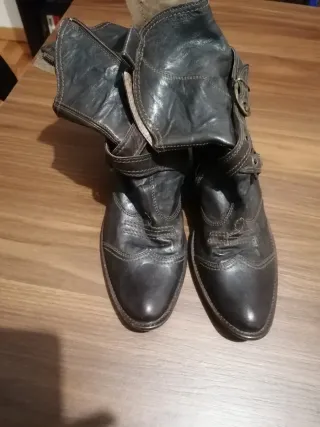 Stivaletti Nero Giardini Pelle Neri